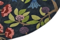 Dywan Kolorowy z Roślinnym Wzorem - FORAGING INDIGO ROUND 146618 Louis de Poortere  różne warianty
