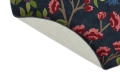 Dywan Kolorowy z Roślinnym Wzorem - FORAGING INDIGO ROUND 146618 Louis de Poortere  różne warianty