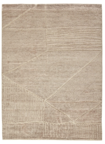 Dywan Nowoczesny Brązowy - LANDSCAPE FIELDS BEIGE Louis de Poortere  różne warianty