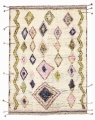 Marokański Dywan Kolorowy - TRIBE IVORY MULTI Louis de Poortere  różne warianty