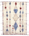 Marokański Dywan Beżowo Niebieski - TRIBE IVORY BLUE Louis de Poortere  różne warianty 