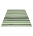 DYWAN TEO PAPPELINA - DARK GREEN / GRASS GREEN / VANILLA, RÓŻNE ROZMIARY