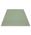 DYWAN TEO PAPPELINA - DARK GREEN / GRASS GREEN / VANILLA, RÓŻNE ROZMIARY
