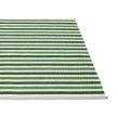 DYWAN TEO PAPPELINA - DARK GREEN / GRASS GREEN / VANILLA, RÓŻNE ROZMIARY