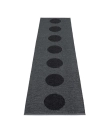 CHODNIK VERA 2.0 PAPPELINA - BLACK / BLACK METALLIC, RÓŻNE ROZMIARY, BIOVYN™