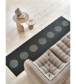 CHODNIK VERA 2.0 PAPPELINA - BLACK / BLACK METALLIC, RÓŻNE ROZMIARY, BIOVYN™