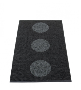 CHODNIK VERA 2.0 PAPPELINA - BLACK / BLACK METALLIC, RÓŻNE ROZMIARY, BIOVYN™