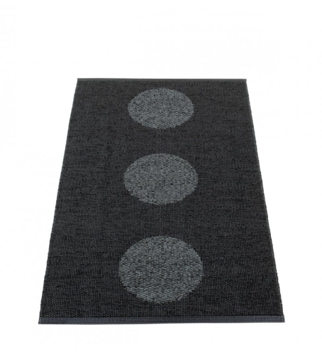 CHODNIK VERA 2.0 PAPPELINA - BLACK / BLACK METALLIC, RÓŻNE ROZMIARY, BIOVYN™