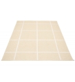 DYWAN ADA PAPPELINA - CREAM / WHITE METALLIC