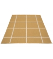 DYWAN ADA PAPPELINA - OCHRE / BEIGE METALLIC