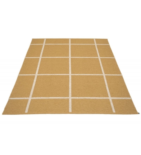 DYWAN ADA PAPPELINA - OCHRE / BEIGE METALLIC