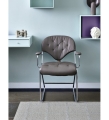 DYWAN ADA PAPPELINA - GREY / GRANIT METALLIC