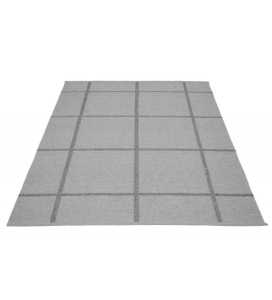 DYWAN ADA PAPPELINA - GREY / GRANIT METALLIC