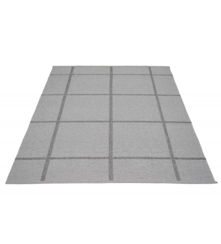 DYWAN ADA PAPPELINA - GREY / GRANIT METALLIC