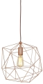 HANGING LAMP IRON THREAD COPENHAGEN DIA.35XH.36CM, COPPER	- IT'S ABOUT ROMI