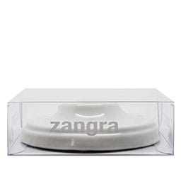 Rozeta porcelanowa sufitowa Zangra 007 biała