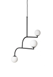 Lampa wisząca Mobil 70 black Pholc 