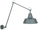 Lampa ścienna z ramieniem CHICAGO szara It's About RoMi