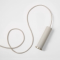 Zawieszenie Collect długie Socket Light Grey Ferm Living 