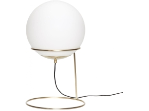 Lampa podłogowa Fiona 53cm mosiężna Hubsch ostatnia sztuka!