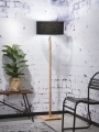 LAMPA PODŁOGOWA FUJI BAMBUSOWA PODSTAWA, LNIANY ABAŻUR, WIELE KOLORÓW	- IT'S ABOUT ROMI