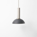 Zawieszenie Collect długie Socket Light Grey Ferm Living 