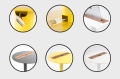 Stolik na tablet Nomad okrągły Spell