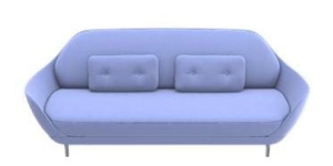 Sofa FAVN JH3 FRITZ HANSEN tapicerka DIVINA