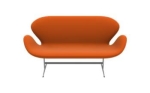 Sofa SWAN 3321 FRITZ HANSEN tapicerka FAME