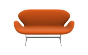 Sofa SWAN 3321 FRITZ HANSEN tapicerka FAME