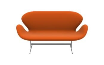 Sofa SWAN 3321 FRITZ HANSEN tapicerka FAME