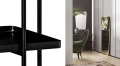 Konsola TS Consol 2 Marble+Black Tray  Gubi 