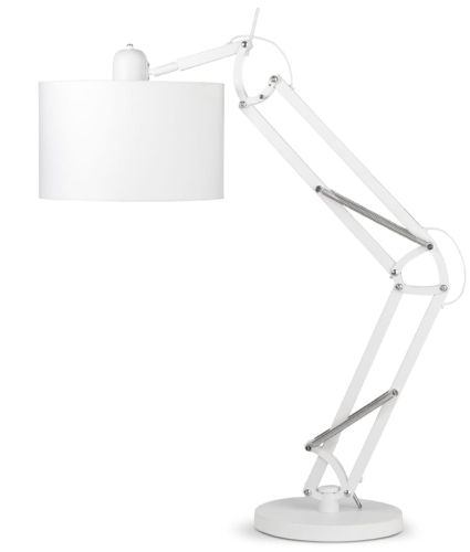 LAMPA STOŁOWA MILANO BIAŁA	- IT'S ABOUT ROMI