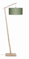 LAMPA PODŁOGOWA ANDES BAMBUSOWA PODSTAWA, LNIANY ABAŻUR, WIELE KOLORÓW	- IT'S ABOUT ROMI