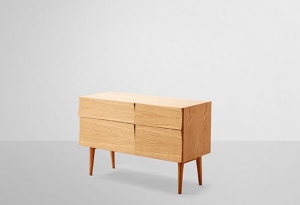 KOMODA Z 2 DRZWIAMI 105 CM REFLECT MUUTO różne warianty