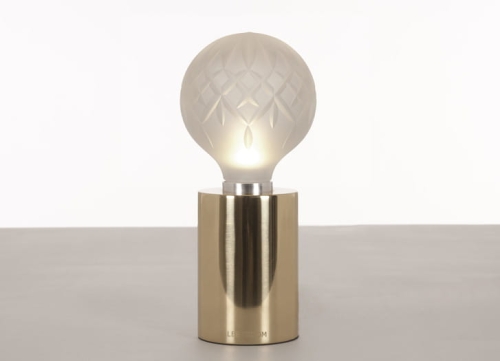 Frosted Crystal Bulb lampa stołowa Lee Broom
