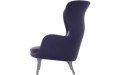 Fotel Ro ™ Wingback Ro + podnóżek Fritz Hansen  