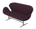 Sofa SWAN 3321 FRITZ HANSEN tapicerka DIABLO