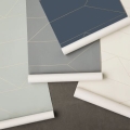 Tapeta Lines dark blue Ferm Living   