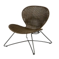 Fotel rattanowy OLE brązowy WOOOD ostatnia sztuka!
