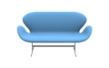 Sofa SWAN 3321 FRITZ HANSEN tapicerka DIVINA