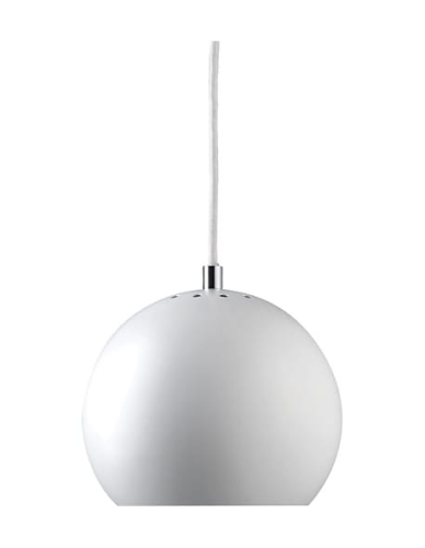  Lampa wisząca BALL Ø18 Matt White FRANDSEN