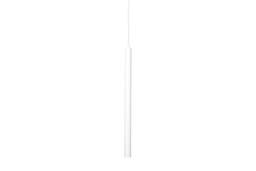 PIPE two biała lampa wisząca NORR11   