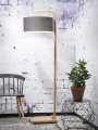 LAMPA PODŁOGOWA HIMALAYA BAMBUSOWA PODSTAWA, LNIANY ABAŻUR, WIELE KOLORÓW	- IT'S ABOUT ROMI