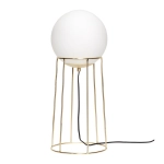 Lampa podłogowa Fiona 60cm mosiężna Hubsch