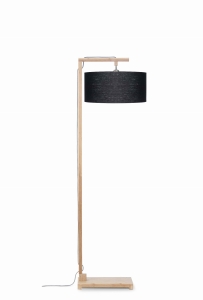 LAMPA PODŁOGOWA HIMALAYA BAMBUSOWA PODSTAWA, LNIANY ABAŻUR, WIELE KOLORÓW	- IT'S ABOUT ROMI