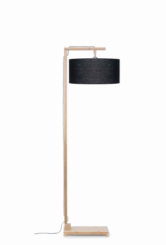 LAMPA PODŁOGOWA HIMALAYA BAMBUSOWA PODSTAWA, LNIANY ABAŻUR, WIELE KOLORÓW	- IT'S ABOUT ROMI