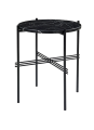 Stolik TS table S Glass / Marble średnica 40cm GUBI