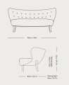 Sofa Little Petra VB2 &Tradition różne warianty