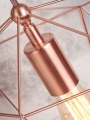 HANGING LAMP IRON THREAD COPENHAGEN DIA.35XH.36CM, COPPER	- IT'S ABOUT ROMI